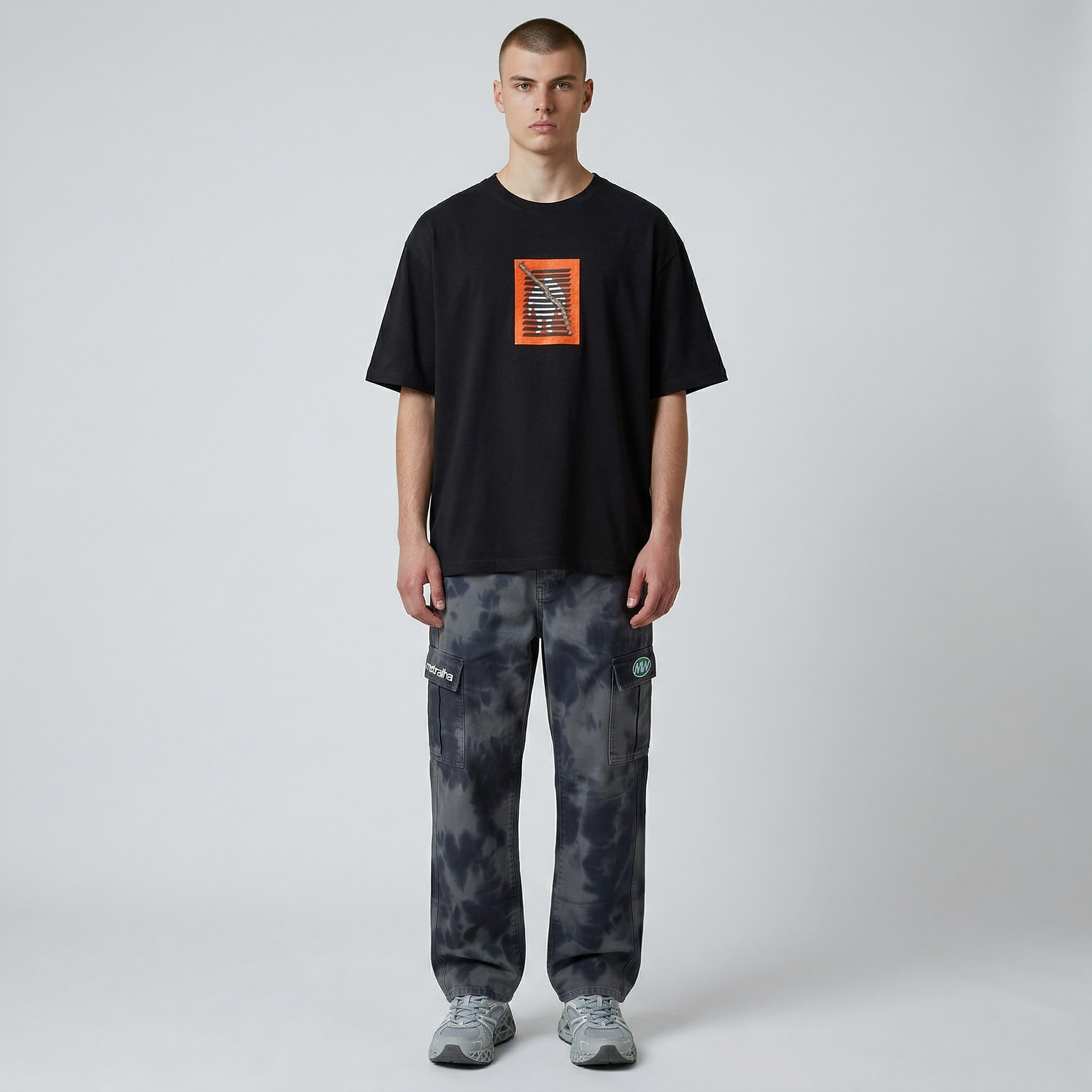 MONOGRAM CARGO PANTS (DYED)