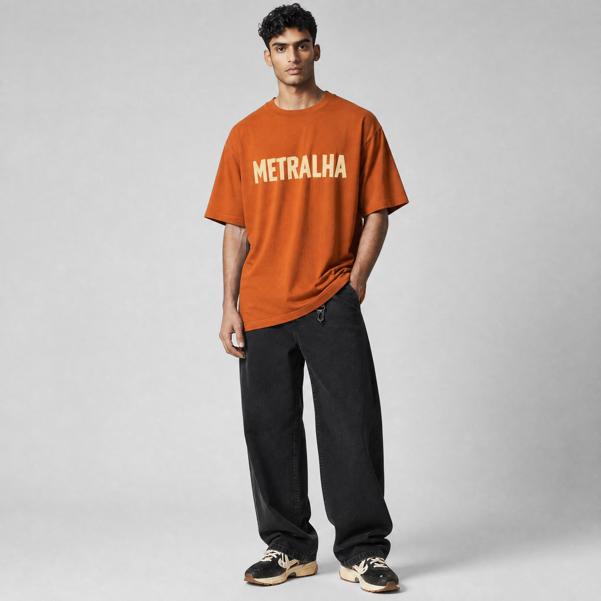 Metralha Worldwide Primary T-Shirt (Tiger orange)
