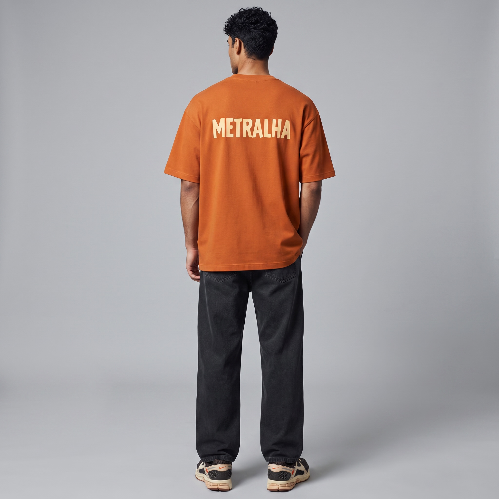 Metralha Worldwide Primary T-Shirt (Tiger orange)