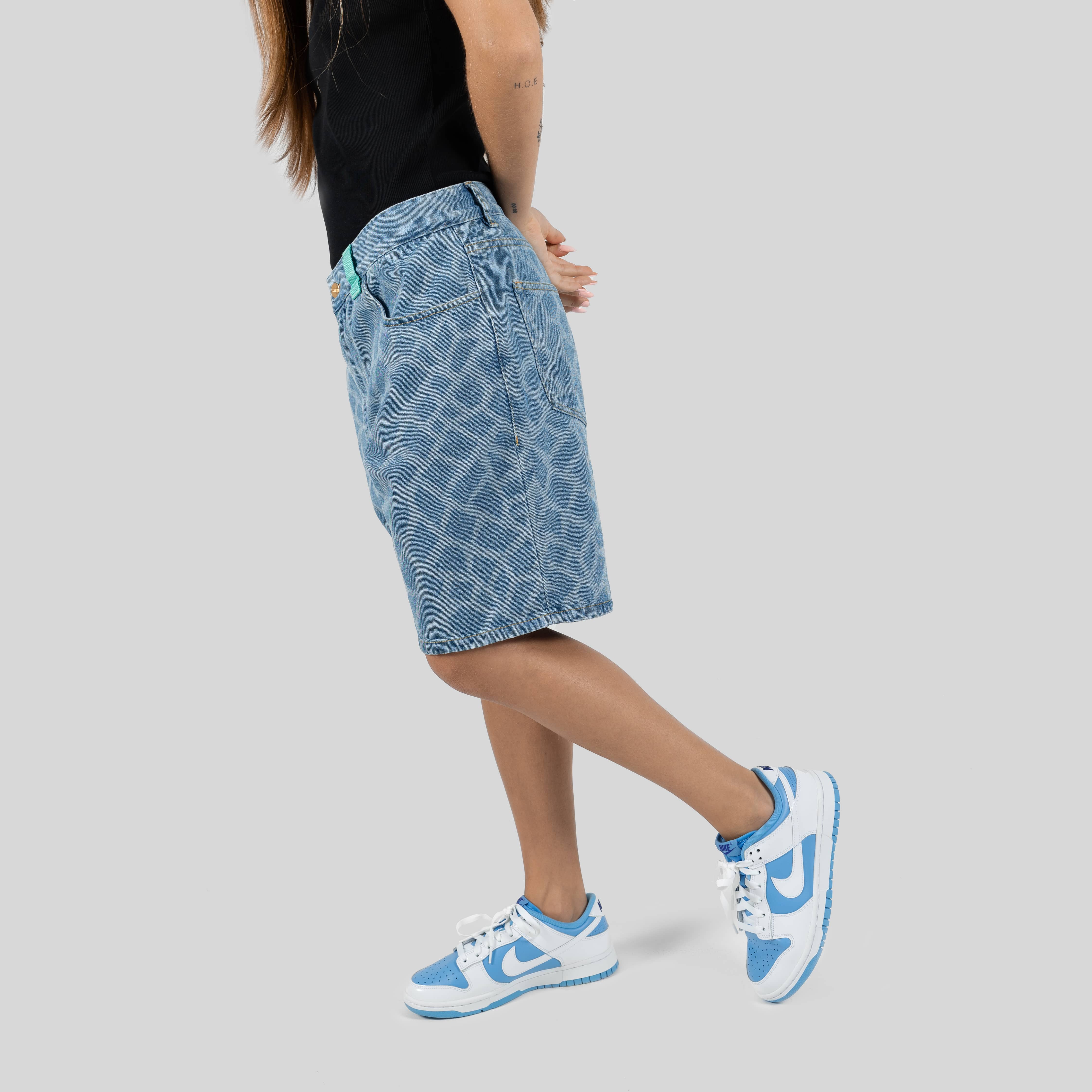 Metralha x Marest Denim Shorts (Light Blue)