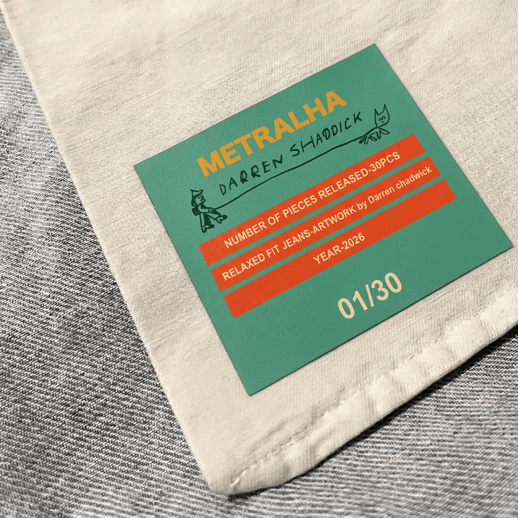 Metralha x Darren Shaddick Ligh blue denim