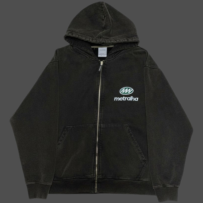 METRALHA FADE OUT ZIP HOODIE