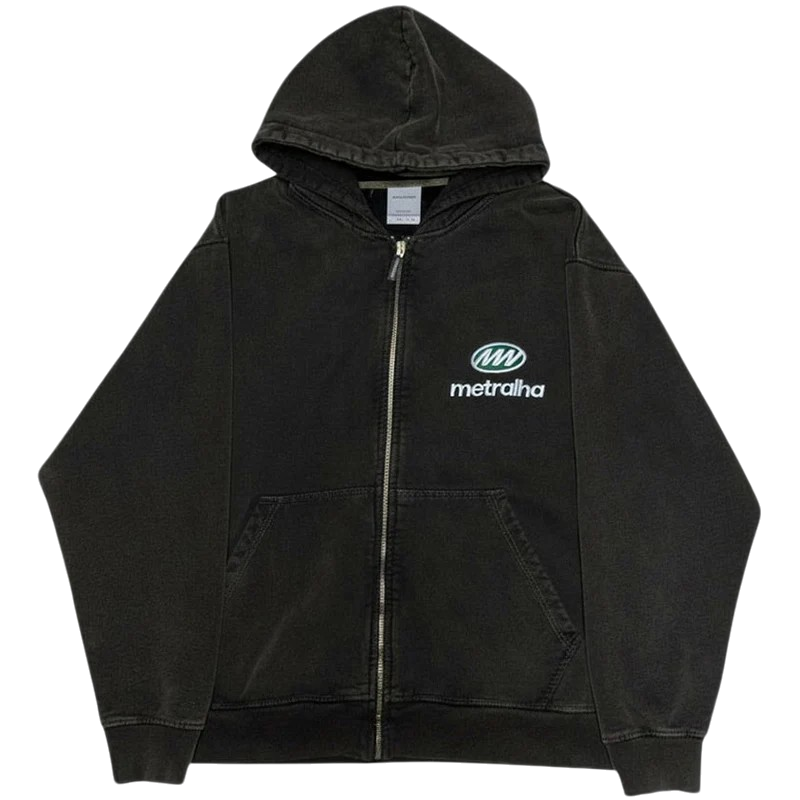 METRALHA FADE OUT ZIP HOODIE