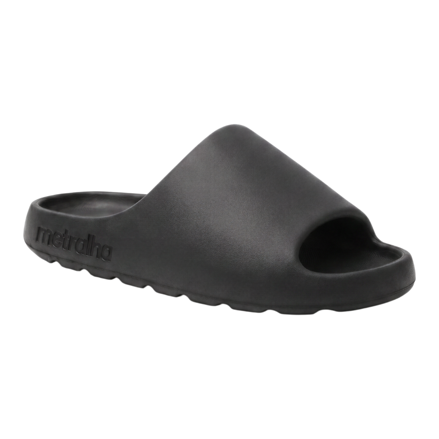 METRALHA Foam Slides (Black)