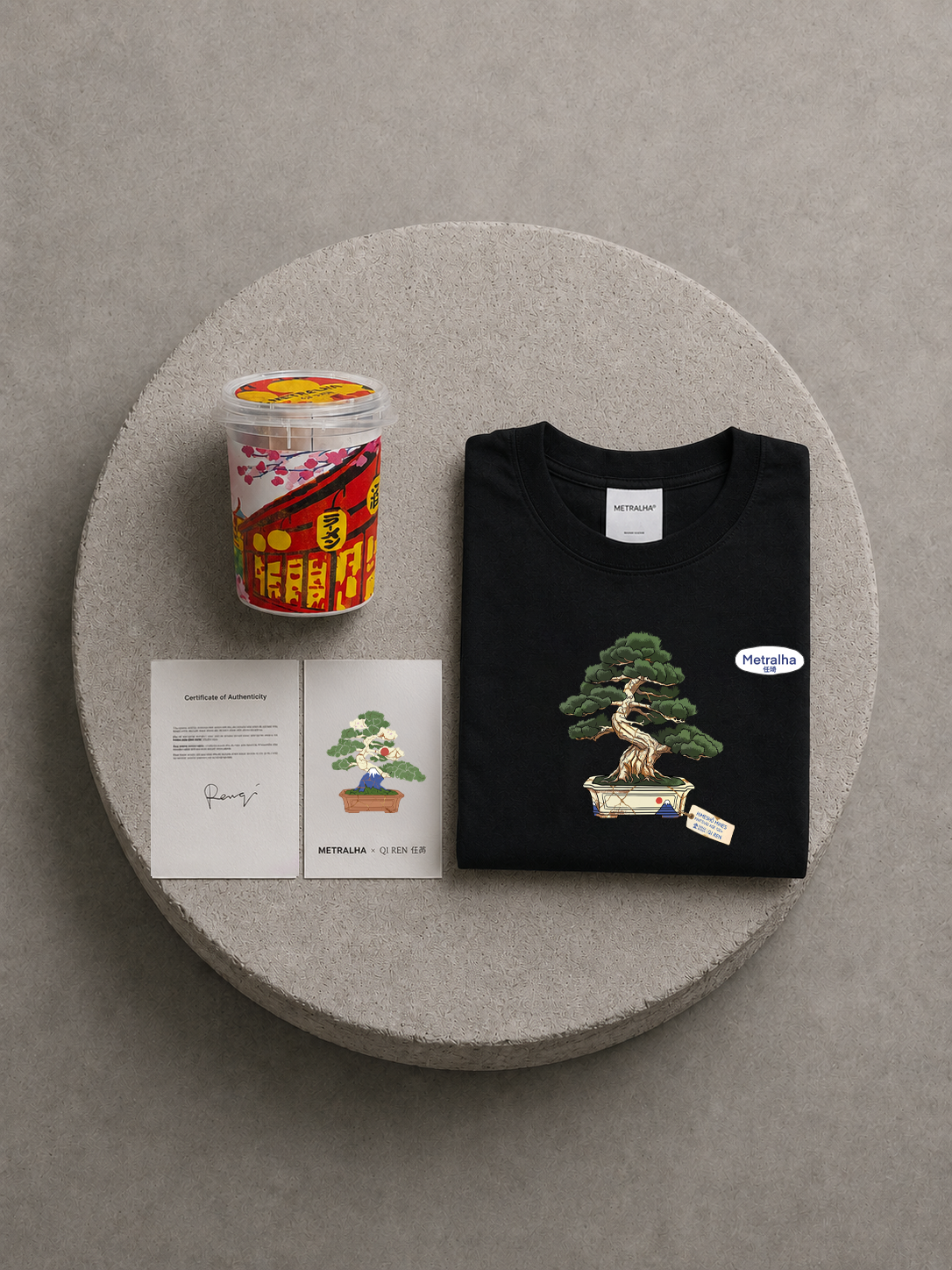 Metralha x Qi Ren "Hanami" t-shirt